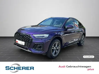 Gebraucht Audi Q5 Sportback S-Line 265 PS (194 kW) 2023 Violett SUV