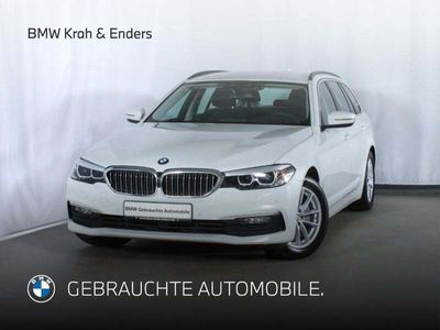 gebraucht BMW 520 5er-Reihe d Touring Navi LED AHK SHZ WLAN Klimaaut.