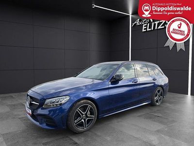 Gebraucht Mercedes C220 AMG line 194 PS (142 kW) 2020 Blau Kombi