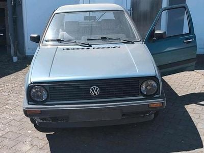 Usata VW Golf II 90 CV (66 kW) 1990 Blu Utilitaria