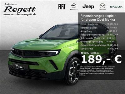Second-hand Opel Mokka-e GS Line 100 kW (136 CP) 2023 Verde SUV