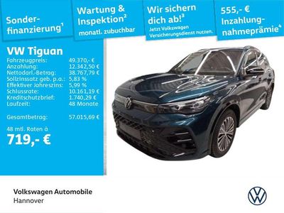 Second-hand VW Tiguan R-line 204 CP (150 kW) 2025 Albastru SUV