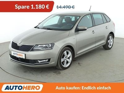 Gebraucht Skoda Rapid Clever 125 PS (91 kW) 2018 Grau Kleinwagen