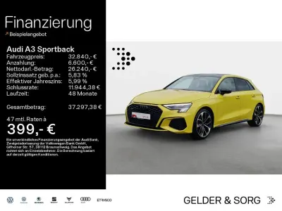 Gebraucht Audi A3 Business 190 PS (139 kW) 2022 Pythongelb metallic Limousine