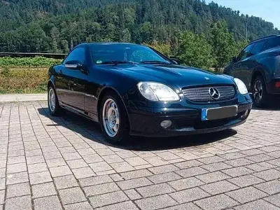 Gebraucht Mercedes SLK200 163 PS (119 kW) 2003 Schwarz Cabrio