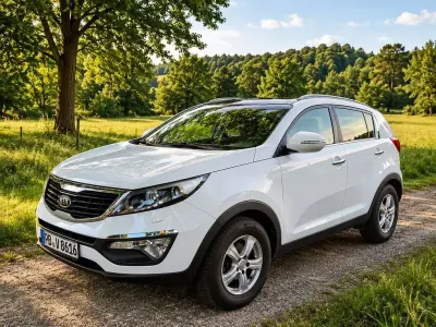 Gebraucht Kia Sportage Attract 135 PS (99 kW) 2010 Weiß SUV