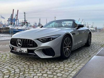Gebraucht Mercedes SL63 AMG AMG 585 PS (430 kW) 2023 Alpingrauunilack Cabrio