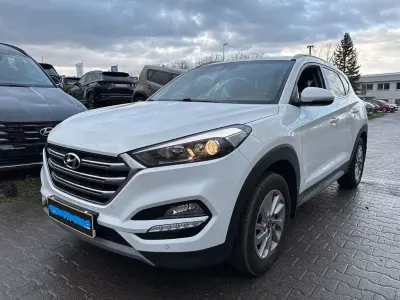 Gebraucht Hyundai Tucson Trend 132 PS (97 kW) 2018 Weiß SUV