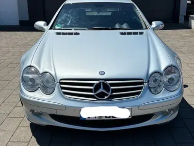 Gebraucht Mercedes SL500 306 PS (225 kW) 2003 Blau Cabrio