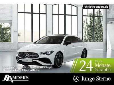 Polarweiss Gebraucht 2024 Mercedes CLA220 AMG Limousine | 43.394 € (Teuer)