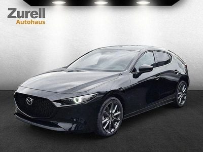 Neu Mazda 3 Exclusive-Line 140 PS (102 kW) 2025 Jet black Limousine
