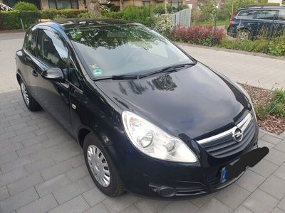 gebraucht Opel Corsa 1.2 16V Schwarz mit Sommer/Winter reifen