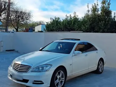 Brugt Mercedes S350 235 HK (172 kW) 2010 Hvid Sedan