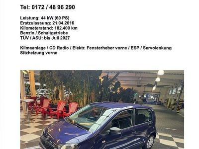 Gebraucht Skoda Citigo Cool Edition 60 PS (44 kW) 2016 Blau Kleinwagen