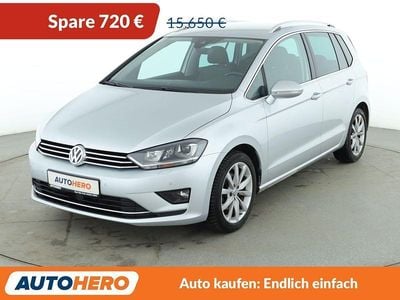 Gebraucht VW Golf Sportsvan Highline 125 PS (91 kW) 2017 Grau Van / Kleinbus