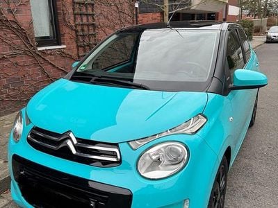 Gebraucht Citroën C1 Shine 82 PS (60 kW) 2015 Blau Kleinwagen