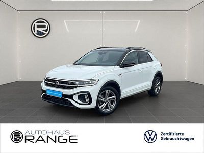 Gebraucht VW T-Roc R-line 150 PS (110 kW) 2024 Pure white/schwarz SUV