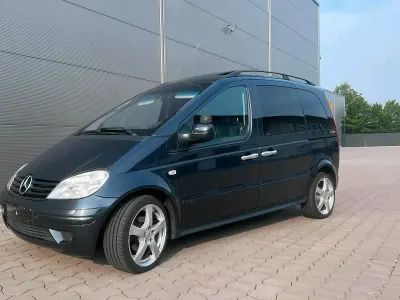 Gebraucht Mercedes Vaneo 91 PS (66 kW) 2005 Schwarz Van / Kleinbus