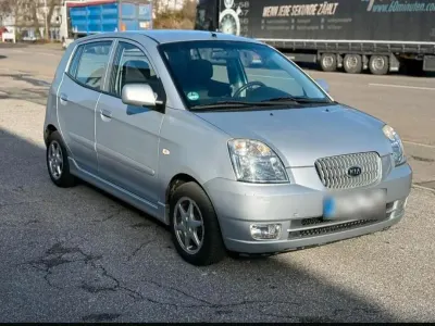 Gebraucht Kia Picanto EX 65 PS (47 kW) 2007 Silber Kleinwagen