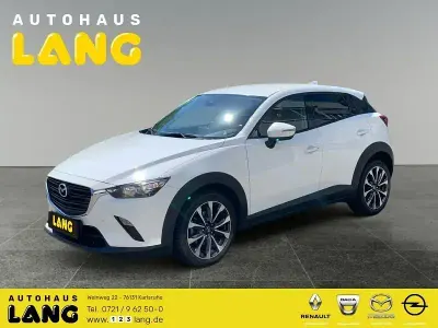 Gebraucht Mazda CX-3 Ad'Vantage 121 PS (88 kW) 2021 Arctic white SUV