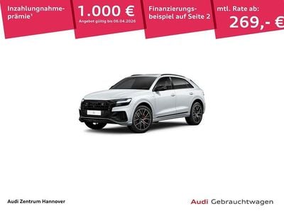 Gebraucht Audi Q8 Ambiente 340 PS (250 kW) 2023 Gletscherweiß metallic SUV