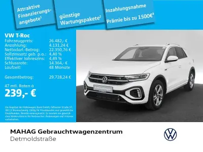 Gebraucht VW T-Roc R-line 150 PS (110 kW) 2023 Pure white SUV