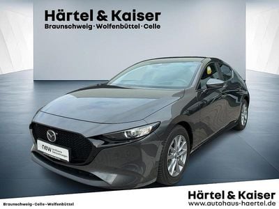 Gebraucht Mazda 3 Selection 122 PS (89 kW) 2020 Machine gray (grau) Limousine