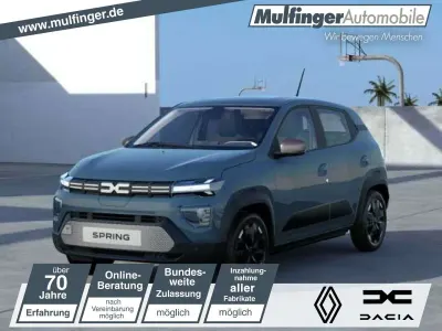 Neu Dacia Spring Extreme 30 kW (41 PS) 2026 Schieferblau (blau) Kleinwagen
