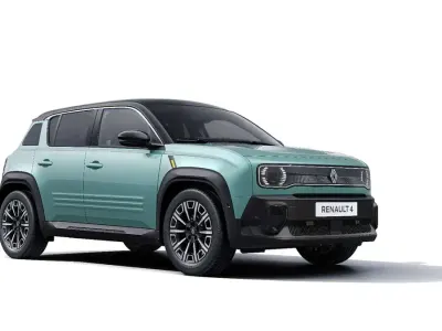 Gebraucht Renault 4 E-Tech Iconic 110 kW (150 PS) 2025 Hautsdefrancegrün, black pe SUV