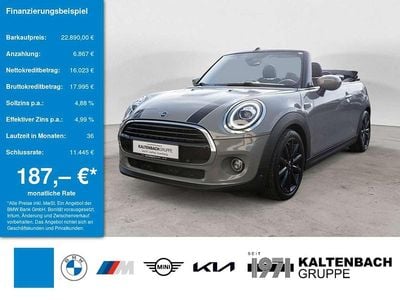 Usado Mini Cooper Cabriolet Chili 136 HP (100 kW) 2020 Cinzento Cabrios
