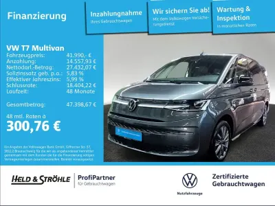Gebraucht VW Multivan Energetic 218 PS (160 kW) 2022 Indiumgrau metallic Van / Kleinbus