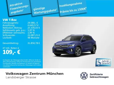 Używany VW T-Roc Cabriolet R-line 150 KM (110 kW) 2025 Niebieski SUV