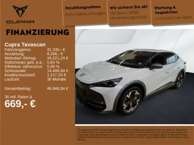 Gebraucht Cupra Tavascan Endurance 210 kW (286 PS) 2026 "white" silber SUV