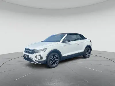 Neu VW T-Roc Cabriolet 116 PS (85 kW) 2025 Weiß (pure white uni / schwarz) Cabrio