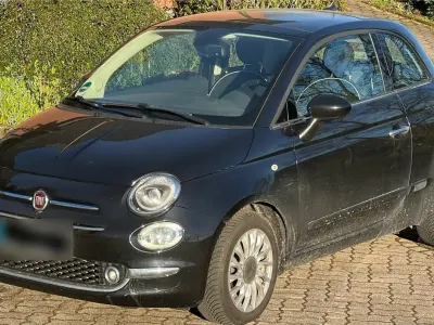 Gebraucht Fiat 500 Lounge 69 PS (50 kW) 2015 Schwarz Kleinwagen