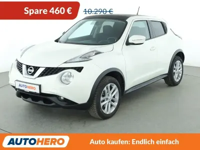 Gebraucht Nissan Juke Acenta 116 PS (85 kW) 2017 Weiß SUV