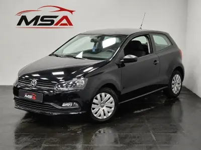 Gebraucht VW Polo Trendline 60 PS (44 kW) 2016 Schwarz Limousine