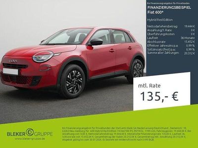 Gebraucht Fiat 600 Red 74 PS (54 kW) 2025 Rot SUV