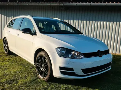 Gebraucht VW Golf VII 2014 Weiß Kombi