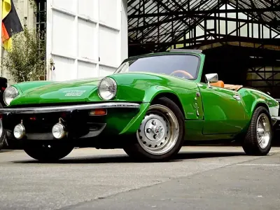 Gebraucht Triumph Spitfire 69 PS (50 kW) 1973 Grün Cabrio