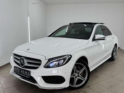 Gebraucht Mercedes C200 AMG line 184 PS (135 kW) 2015 Weiß