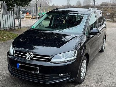 Gebraucht VW Sharan Trendline 140 PS (102 kW) 2011 Schwarz Van / Kleinbus