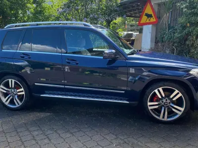 Gebraucht Mercedes GLK220 170 PS (125 kW) 2014 Blau SUV