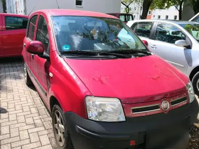 Gebraucht Fiat Panda 69 PS (50 kW) 2010 Rot Kleinwagen