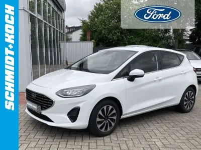 Gebraucht Ford Fiesta Titanium X 125 PS (91 kW) 2022 Frostweiß (weiß) Kleinwagen