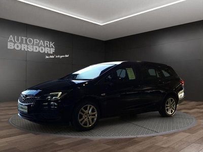 Schwarz Gebraucht 2022 Opel Astra Edition Kombi | 12.870 € (Fairer Preis)