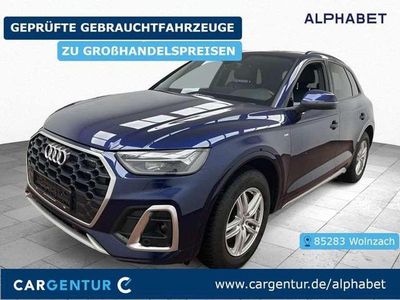 Gebraucht Audi Q5 S-Line 163 PS (119 kW) 2022 Navarrablau SUV