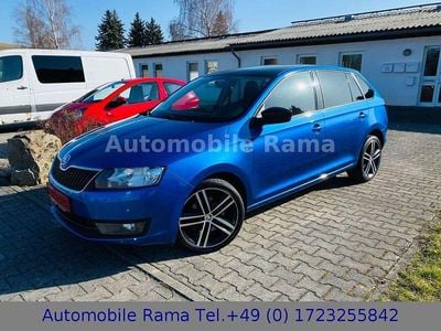 Gebraucht Skoda Rapid Style 105 PS (77 kW) 2014 Blau Kleinwagen