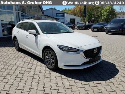 Begagnad Mazda 6 Prime-Line 145 HK (106 kW) 2022 Vit Kombi