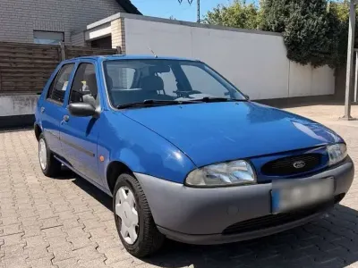 Gebraucht Ford Fiesta 54 PS (39 kW) 1998 Blau Kleinwagen